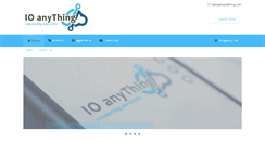 Desktop Screenshot of ioanything.com